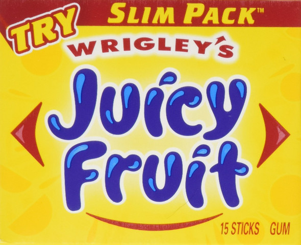 Wrigley'S Juicy Fruit Slim Pack 14 Ounce