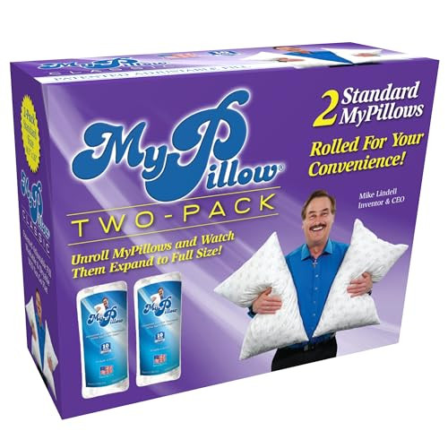 Mypillow Bedding Bed Pillows For Sleeping Standard Size Set Of 2 Back Set Of 2