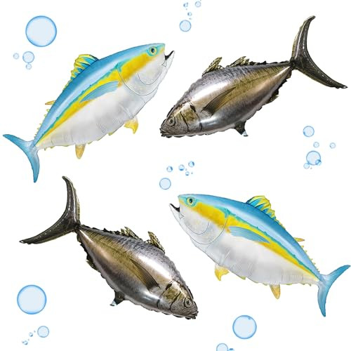 Zafete Fish Balloons Tuna Balloon Gone Fishing Under The Sea Beach Camping
