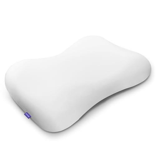 Gliterra Deep Sleep Contour Pillow Orthopedic Cervical Neck Pillow and Mellow Sleep