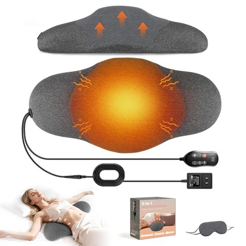 Sanivor 3 In 1 Lumbar Massager Support Pillow