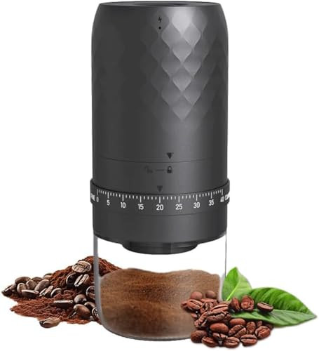 Sigbot Coffee Grinders For Home UsePortable Burr Coffee Bean Grinder Electric With 10 Cups
