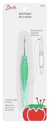 Dritz Clothing Care 82409 Ergonomic Knit Picker Green