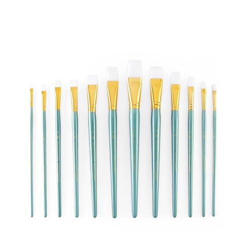 Royal and Langnickel Brush Manufacturing Royal And Langnickel Zip N Close 12Piece Brush Set White Taklon