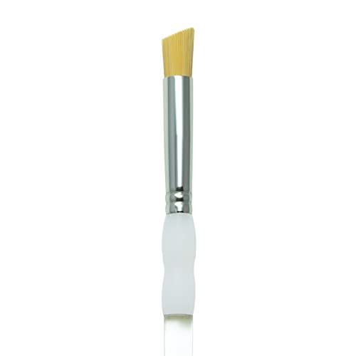 Royal and Langnickel SoftGrip Golden Taklon Deerfoot Brush 3/8 Width
