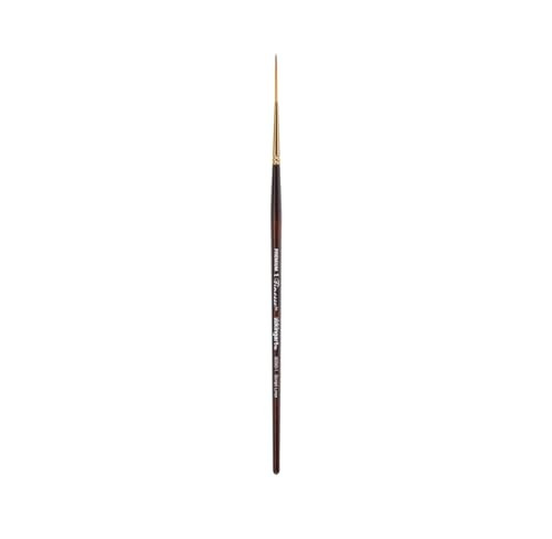 Kingart Finesse 8050 Script Liner Series Kolinsky Sable Synthetic Blend Premium Watercolor Artist Brushes Size 1