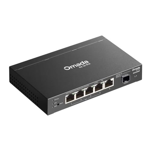 TpLink Omada Access 6Port Gigabit Switch With 4Port Poe+