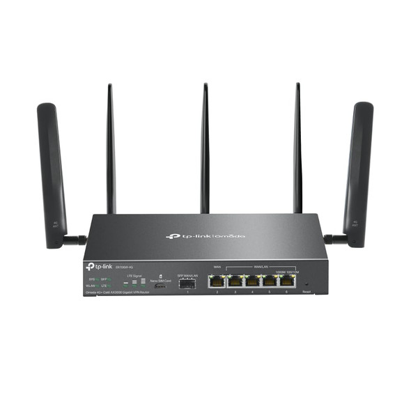 TpLink Er605 V2 Wired Gigabit Vpn Router Up To 3 Wan Ethernet Ports + 1 Usb Wan Spi Firewall Smb Router Omada Sdn Integrated Load Balance Lightning Protection