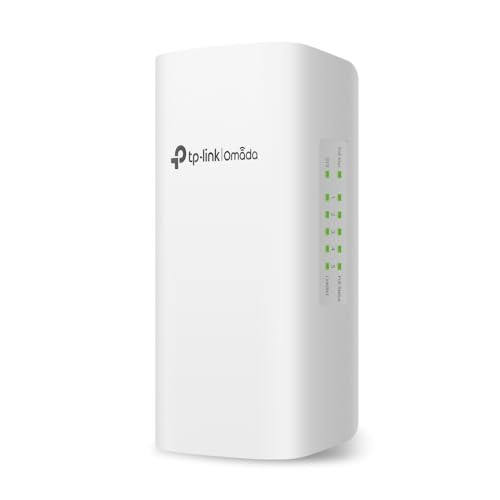 TpLink Omada Sg2005PPd 5 Port Outdoor Poe Passthrough Gigabit Ethernet Switch 1 Poe++ In 90W 4 Poe+ Out Up To 64W Ip55 Static Routing Access Control List Qos Vlan Poe Powered Only