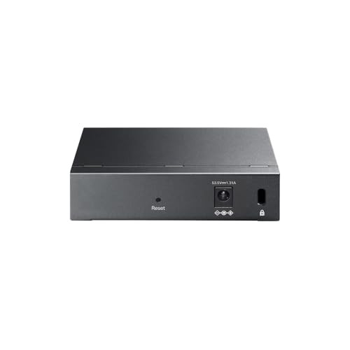 TpLink 5 Port Gigabit Easy Managed Poe Switch 65W Budget Poe+ Compliant Up To 250M Poe Distance Auto Recovery Vlan Auto Loop Prevention Fanless Managed By OmadaTlSg205Pe