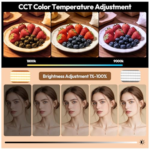 Ulanzi K20 Rgb Video Light 20W Led Camera Light Panel For Photography 18009000K Cri95+ 20 Effects 3300Mah Rechargeable Portable Photo Video Lighting For Dslr Sony Canon Nikon Fuji Vlogging Tiktok