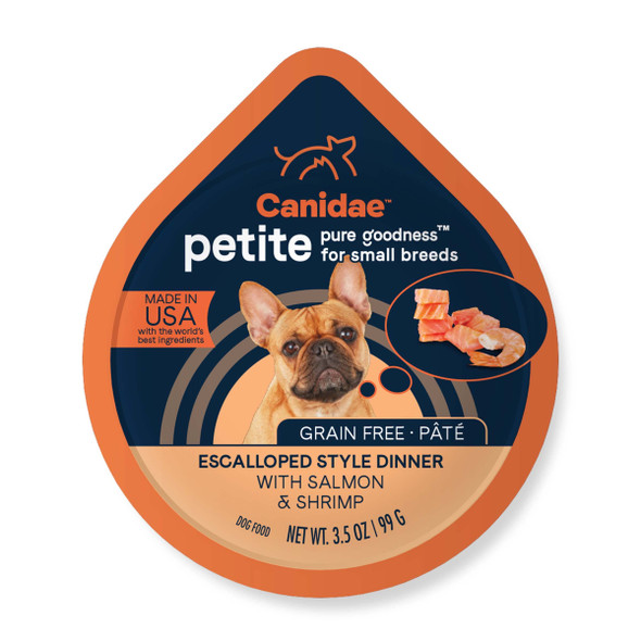 Canidae Pure Petite Premium Wet Dog Food For Small Breeds Morsels With Turkey and Green Beans Case Of 12 Grain 35 Oz