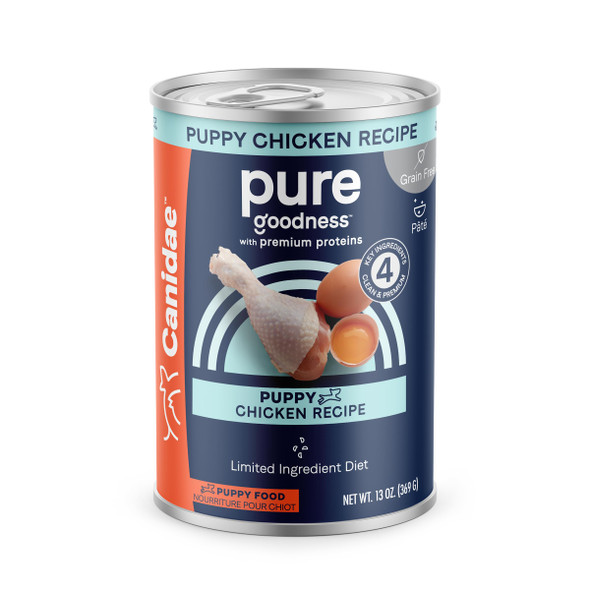 Canidae Pure GrainFree Wet Dog Food Balanced Nutrition To Support Whole Body Health For Dogs Rich Protein and Wholesome Ingredients Salmon and Sweet Potato Recipe 12 Pack