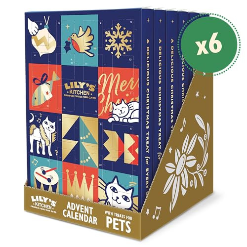 LilyS Kitchen Cat Christmas Advent Calendar 42G Pack Of 1