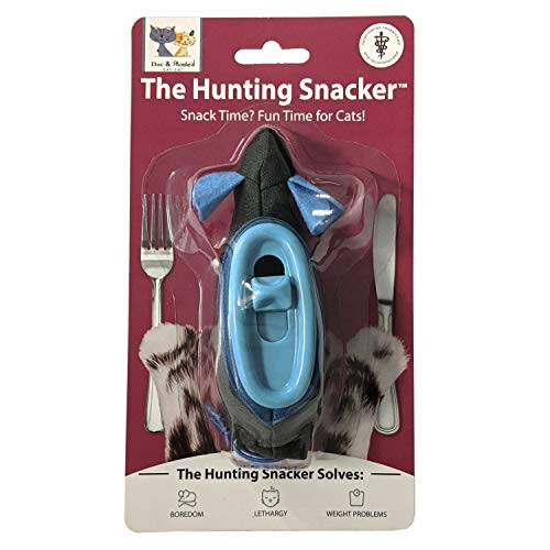 Spot Doc And PhoebeS Cat Hunting Snacker Interactive Indoor Treat Dispenser Encourage Natural Instincts To Hunt Provide Mental Stimulation Solve Behavioral Problems and Obesity Pack Of 1 Mouse
