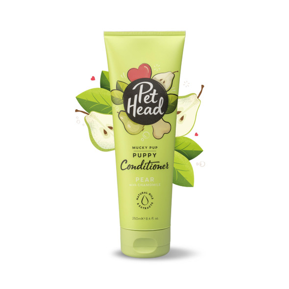 Pet Head Mucky Pup Puppy Shampoo Pear Scent Shampoo For Puppies From 8 Weeks Professional Grooming Vegan Dog Shampoo Gentle Formula For Puppies Made In Usa 16 Fl Oz