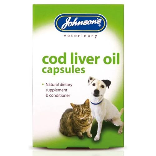 Johnsons Veterinary Products Cod Liver Capsules 40 Capsules