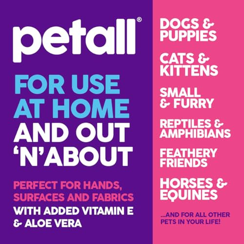 Petall Allround Giant Pet Towels 50 Huge Pet Wipes