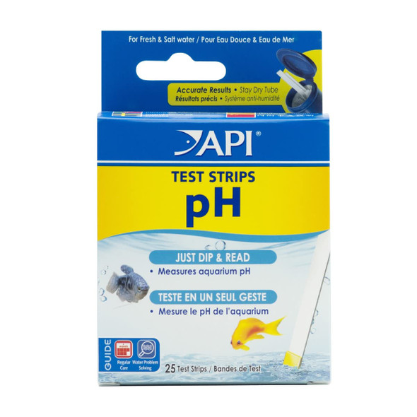 Api Test Strips For Variety Of Water Parameters Monitor Aquarium Water Quality And Help Prevent Invisible Water Problems That Can Be Harmful To Fish Use Weekly And When Problems Appear 25Count 33F