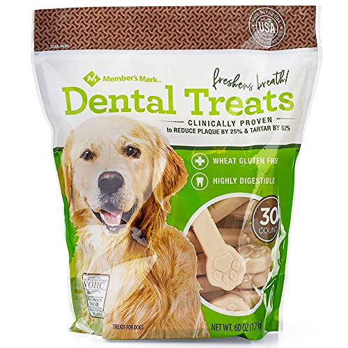 Member S Mark Concord Import Member S Mark Dental Chew Treats For Dogs 30 Ct Wholesale Cheap Discount Bulk 1 Pack 901567