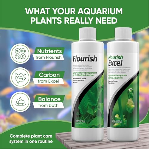 Trinity Treats Flourish Supplement 250Ml Flourish Excel Organic Carbon 250Ml Including Microfiber Cleaning ClothFlourish Planted Aquarium Supplement Flourish Excel Organic Carbon For Aquatic Plants