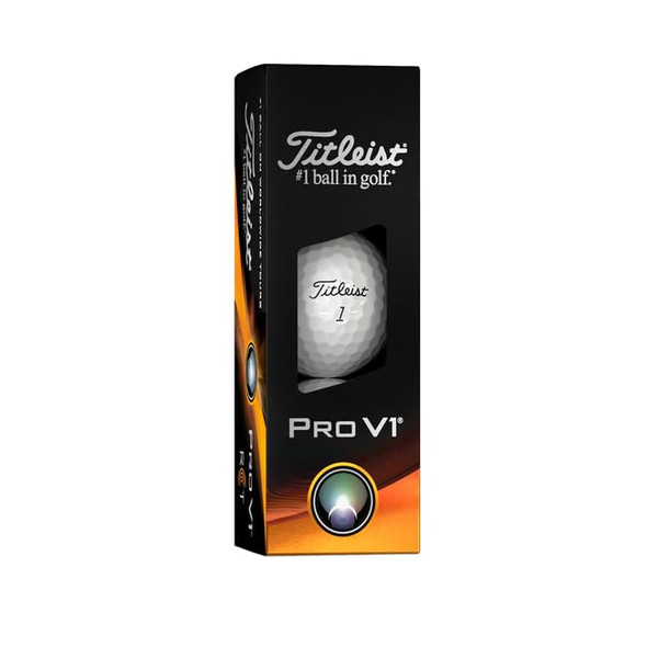 Titleist Golf Pro V1 Rct 3Balls White