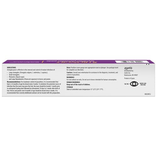 Strongid Paste Pyrantel Pamoate Dewormer For Horses BroadSpectrum Parasite Control 20 Ml Syringe