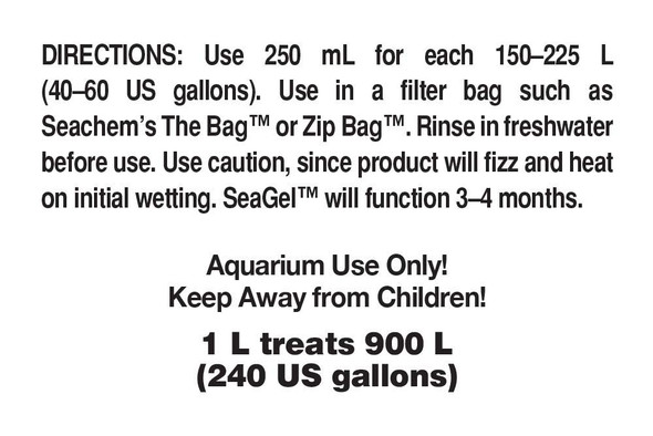Seachem Seagel 1 Liter