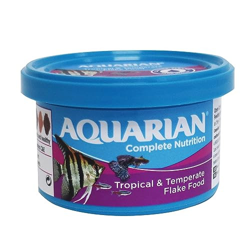 Aquarian Tropical Fish Flakes 50G