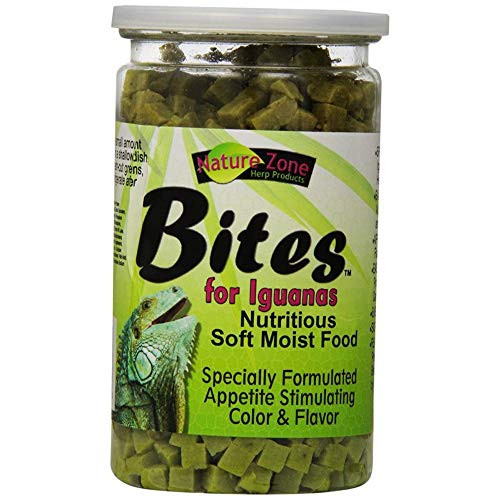 Nature Zone Snz54631 Iguana Bites Soft Moist Food 9Ounce