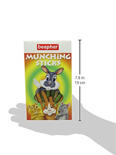 Beaphar Munching Sticks Snack For Rabbits Guinea Pigs Hamsters and Chinchillas 150 G