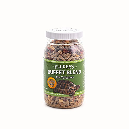 FlukerS Buffet Blend Tortoise Diet Veggies With Fortified Pellets 675 Oz