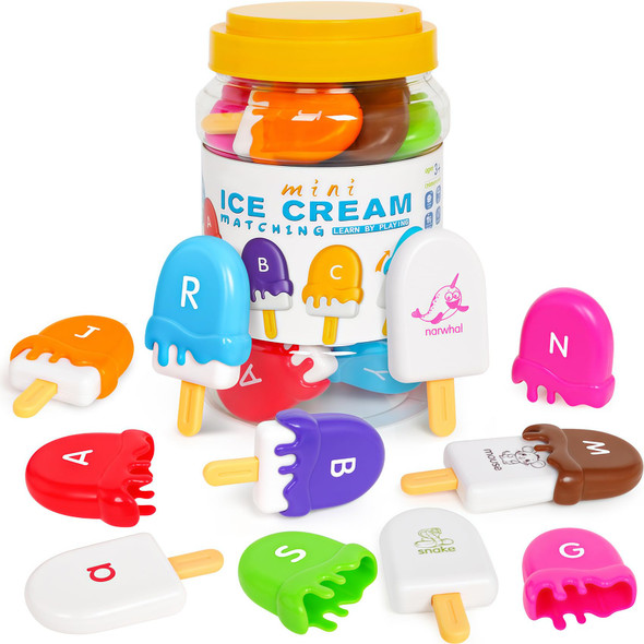 Tsyan Matching Letters Counting Dinosaur Toys