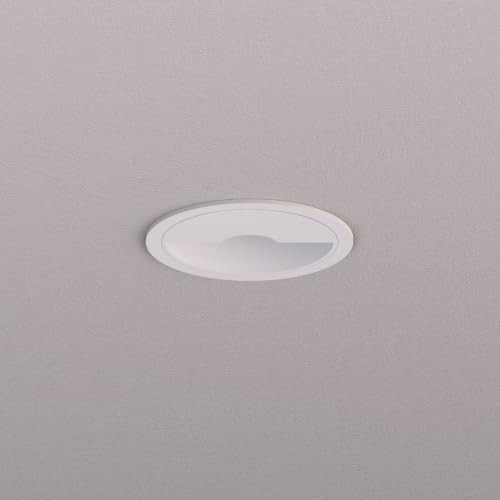 Torchstar 3 Inch 5Cct Led Asymmetric Wallwasher Recessed Lights With JBox 35 UltraNarrow Trim Recessed Ceiling Spotlight Ic Rated Dimmable AntiGlare Cri90 27005000K Etl Fcc Pack Of 2