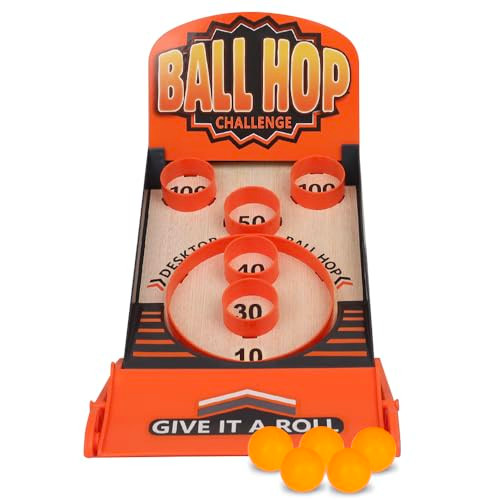 Point Games Ball Hop Game Collapsible Arcade Games Solo Or Team Home Tabletop Game For Party Activity Birthday Easy Setup Small