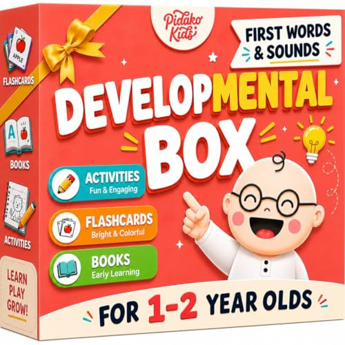 Pidoko Kids Speech Therapy Materials and Learning Toys For 12 Year Old Preschool Learning Activities With Phonic Baby Flash Cards For 12 To 18 Months Montessori Toys First Words and Board By Pidoko Kids