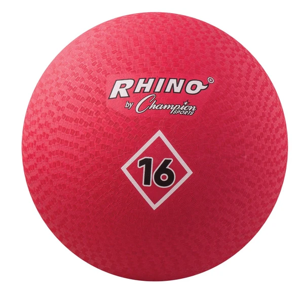 Champion Sports Playground Ball Durable HighBounce Ball Sizes 5 6 7 10 13 and 16 For Gym Recess and Play