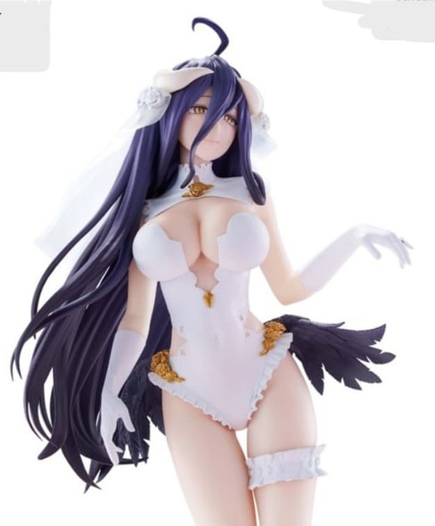 Thunder Tech Overlord Albedo Wedding Ver Glitter and Glamours Figure