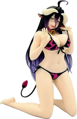 Thunder Tech Overlord Desktop Cute Figure Albedo CowPrint Swimsuit Ver Renewal