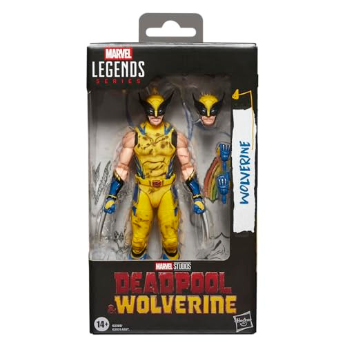 Marvel Legends Series Wolverine Marvel Studios Deadpool and Wolverine Movie Collectible 6Inch Action Figure