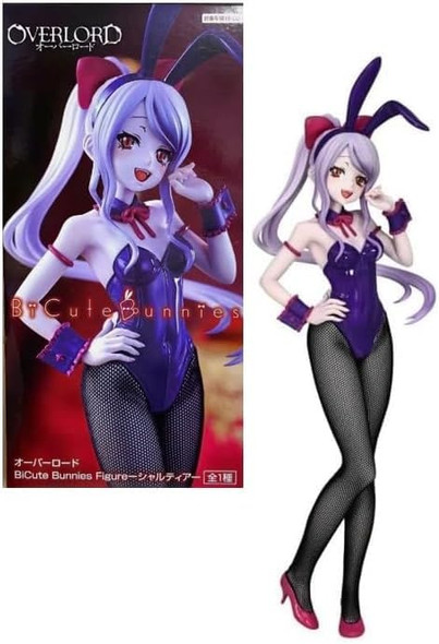 Thunder Tech Overlord Bicute Bunnies Figure Shalltear Bloodfallen Approx 118 Inch Japanese White