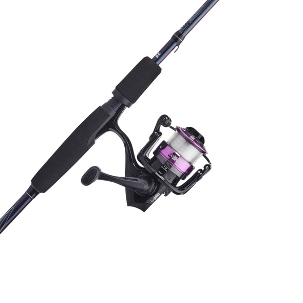 Abu Garcia 5 6" Ike Dude Youth Fishing Rod And Reel Spincast Combo 2Piece Rod White