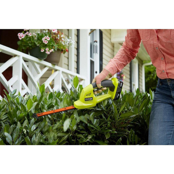 Ryobi P2900B ONE+ 18-Volt Lithium-Ion Cordless Grass Shear and Shrubber - Battery and Charger Not Included