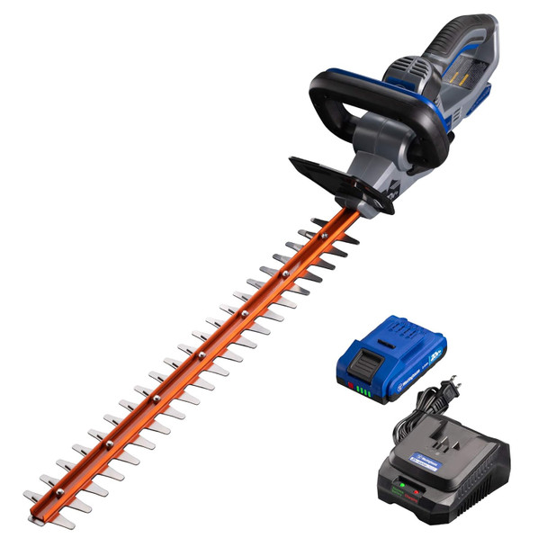 Westinghouse Outdoor Power Equipment Cordless Hedge Trimmer, 2.0 Ah Battery and Rapid Charger Included Westinghouse Outdoor Power Equipment Cordless Hedge Trimmer, 2.0 Ah Battery and Rapid Charger Included