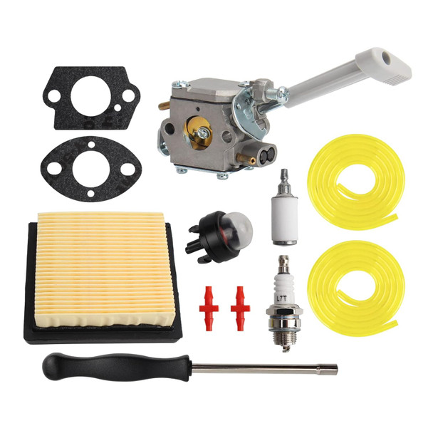Carbbia BP42 Carburetor 308054079 308054093 WT-1086 w/Air Filter 900777005 for Ryobi RY08420A RY08420 Backpack Blower 530069247 Carb Tune Up Kit Air Filter Adjustment Tool Carbbia BP42 Carburetor 308054079 308054093 WT-1086 w/Air Filter 900777005 for Ryobi RY08420A RY08420 Backpack Blower 530069247 Carb Tune Up Kit Air Filter Adjustment Tool