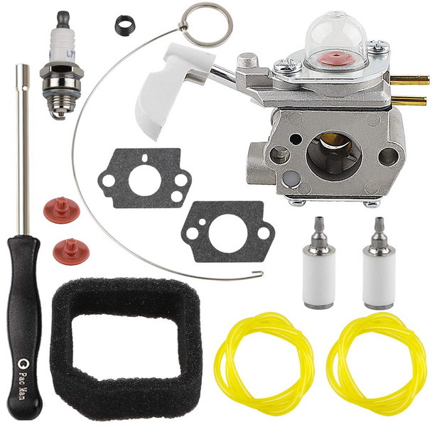 Ferilter 308054114 Carburetor AC04122 Fuel Line Kit for Homelite 308054075 fits 26B Leaf Blower UT09526 with Carburetor Adjusting Tool Air Filter Primer Bulb Ferilter 308054114 Carburetor AC04122 Fuel Line Kit for Homelite 308054075 fits 26B Leaf Blower UT09526 with Carburetor Adjusting Tool Air Filter Primer Bulb