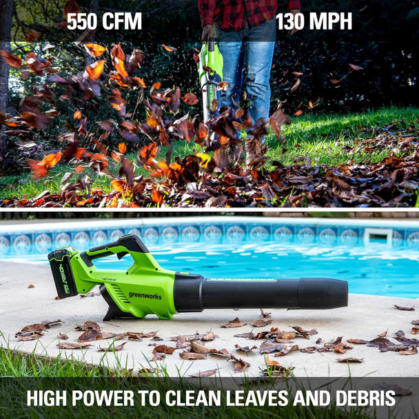 Greenworks 40V 13" String Trimmer / Edger, Battery and Charger Not Included