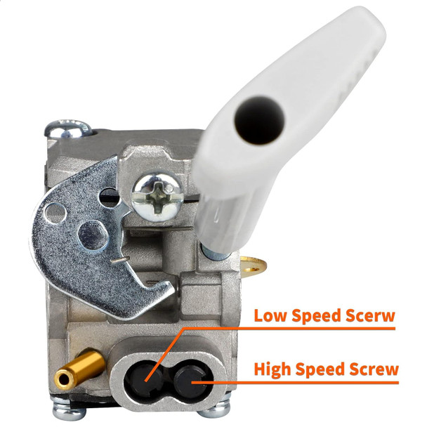 HUSWELL 125B Carburetor Air Filter Parts kit for Husqvarna 590460102 125B 125BX 125BVX Leaf Blower Zama C1Q-W37 545081811 581798001 Engine Carb