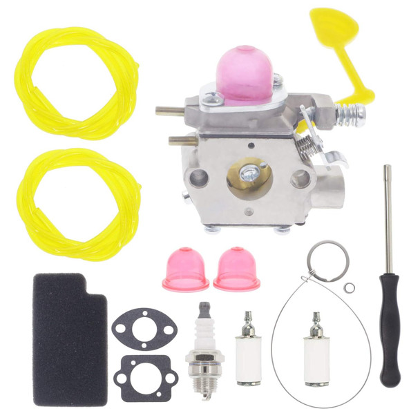 Hutdkte 545081857 Carburetor + AC04122 Fuel Line Kit for Craftsman 358794770 358794780 358794765 358794774 358794750 358794751 358794760 358794761 for Poulan VS-2 BVM200FE Blower Hutdkte 545081857 Carburetor + AC04122 Fuel Line Kit for Craftsman 358794770 358794780 358794765 358794774 358794750 358794751 358794760 358794761 for Poulan VS-2 BVM200FE Blower