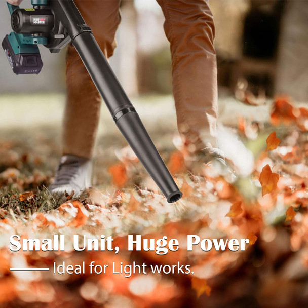 NEU MASTER Leaf Blower, 20V Battery Operated Leaf Blower Cordless Electric Blower with 2 x Battery and Fast Charger, Variable Speed Blower for Lawn Care, Patio, Yard, Jobsite